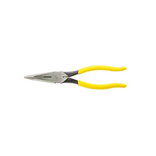 Klein Heavy-Duty Long-Nose Pliers with Side Cutter - 8-7/16 in. - Image 1