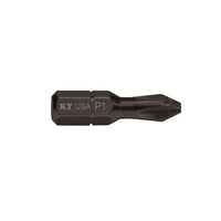 Klein® #1 Phillips Insert Power Driver Bit, 1 in. Length, Pack of 5