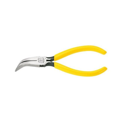 Klein 6-3/8 in. Curved Long-Nose Plier - Electronics Long-Nose Pliers - Image 1