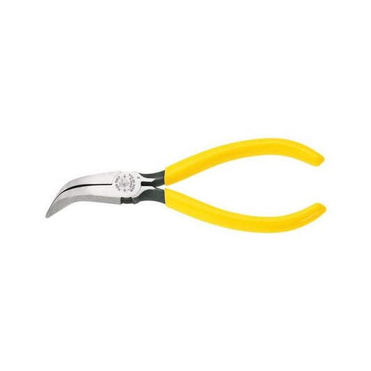 Klein 6-3/8 in. Curved Long-Nose Plier - Electronics Long-Nose Pliers - Image 1
