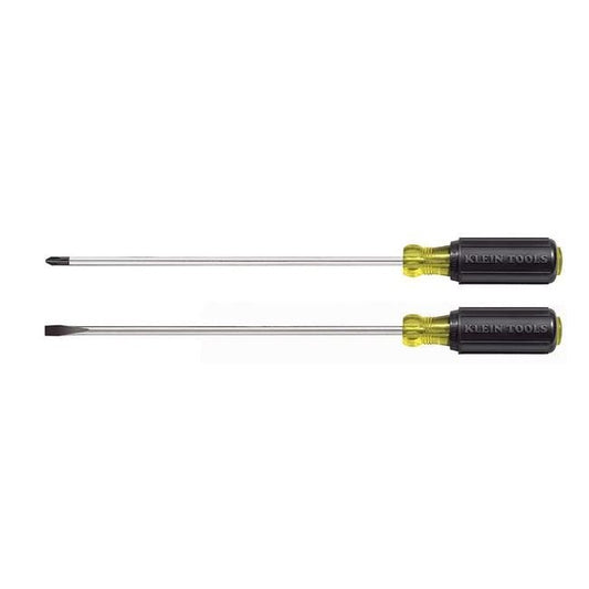 Klein Cushion-Grip Long Blade Screwdriver Set - Image 1