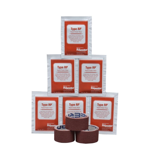 Polywater Type RP Fast-Evaporating Cable Cleaner Kit - Image 1