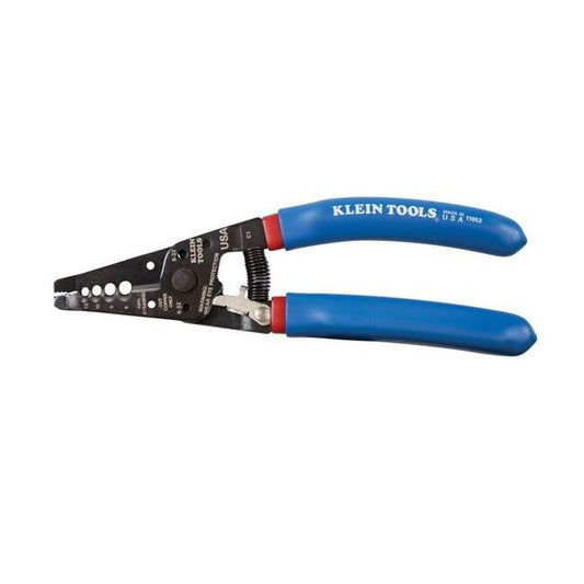 Klein-Kurve® 7-1/8 in. Wire Stripper/Cutter - Precision Tool for Stranded Copper Wires - Image 1