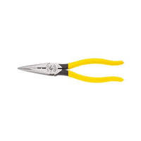 Klein Heavy-Duty Long-Nose Plier with Side Cutter - 8-7/16 in.