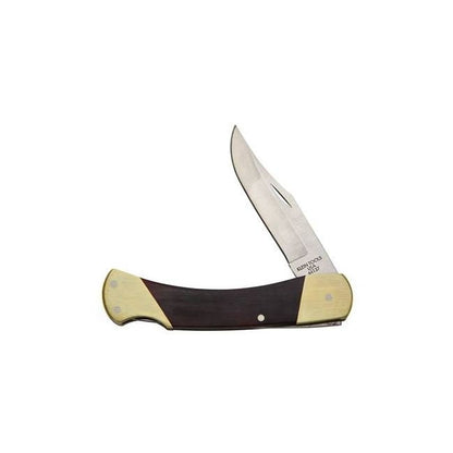 Klein® 8-3/4 in. Sportsman Knife with Lockback and Ebony Wood Handle - Image 2