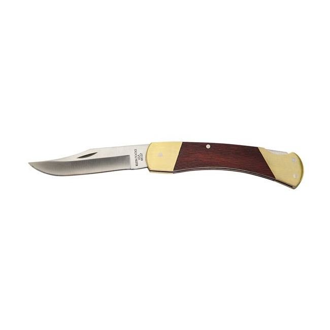 Klein® 8-3/4 in. Sportsman Knife with Lockback and Ebony Wood Handle - Image 3