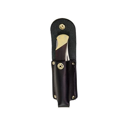 Klein® 8-3/4 in. Sportsman Knife with Lockback and Ebony Wood Handle - Image 4