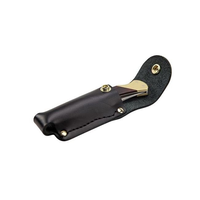Klein® 8-3/4 in. Sportsman Knife with Lockback and Ebony Wood Handle - Image 6
