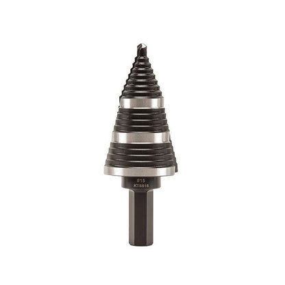 Klein® 3-Hole Step Drill Bit, M2 Steel 7/8 - 1-3/8 in. - Image 2