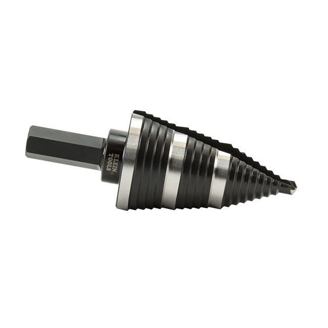 Klein® 3-Hole Step Drill Bit, M2 Steel 7/8 - 1-3/8 in. - Image 4