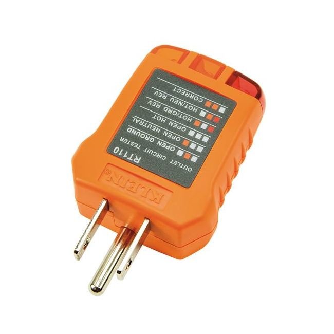Klein® Receptacle Tester - Electrical Wiring Diagnostic Tool - Image 3