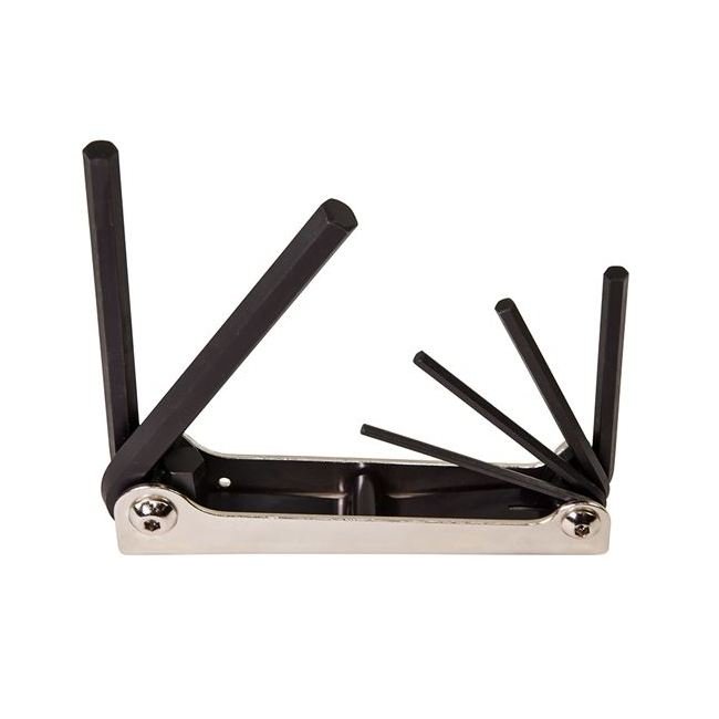 Klein® 6-Key Folding Hex Key Wrench Set, 538 in. Handle Length - Image 1