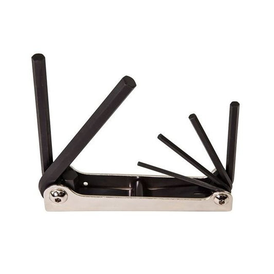 Klein® 6-Key Folding Hex Key Wrench Set, 538 in. Handle Length - Image 1