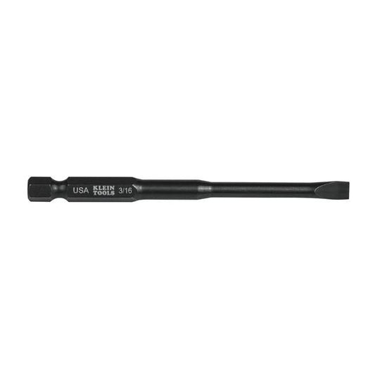 Klein® 3/16 Slotted Hex Power Driver Bit, Pack of 5 - Image 1