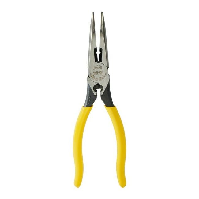 Klein® Heavy-Duty Long-Nose Plier with Side Cutter - Image 2