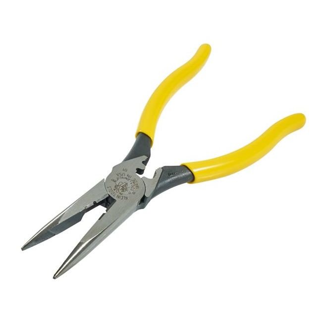 Klein® Heavy-Duty Long-Nose Plier with Side Cutter - Image 3