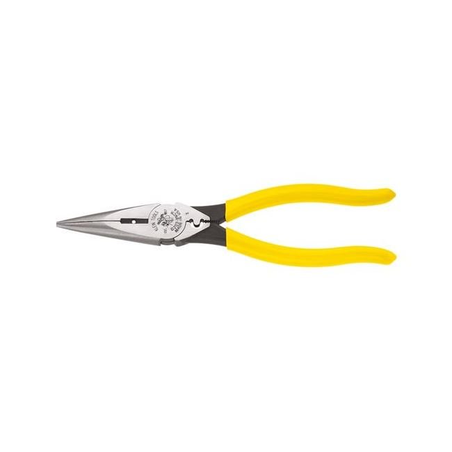 Klein® Heavy-Duty Long-Nose Plier with Side Cutter - Image 1