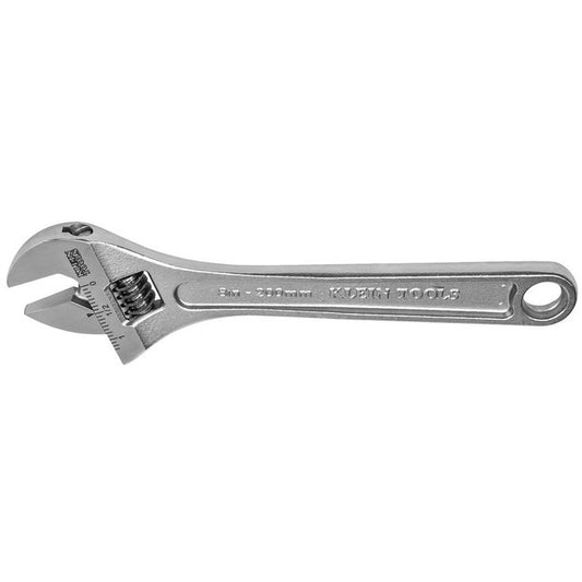 Klein 8 Inch Adjustable Wrench Extra-Capacity Alloy Steel - Image 1
