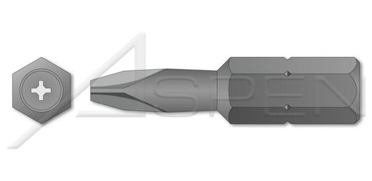 Reduced Phillips® Screwdriver Insert Bit - Image 1