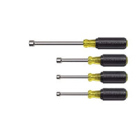 Klein® Tools 4-Piece Cushion-Grip Hollow Shaft Nut Driver Set