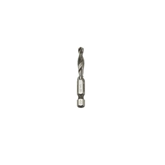 Klein 1/4-20 Steel Hex Tap Drill Bit - Image 1