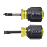 Klein® Cushion-Grip Stubby Screwdriver Set