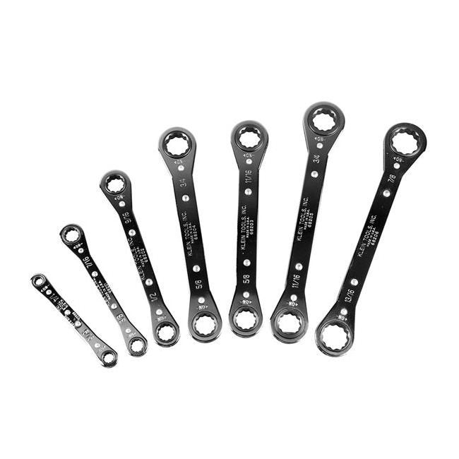 Klein® Ratcheting Offset Box Wrench - Image 3