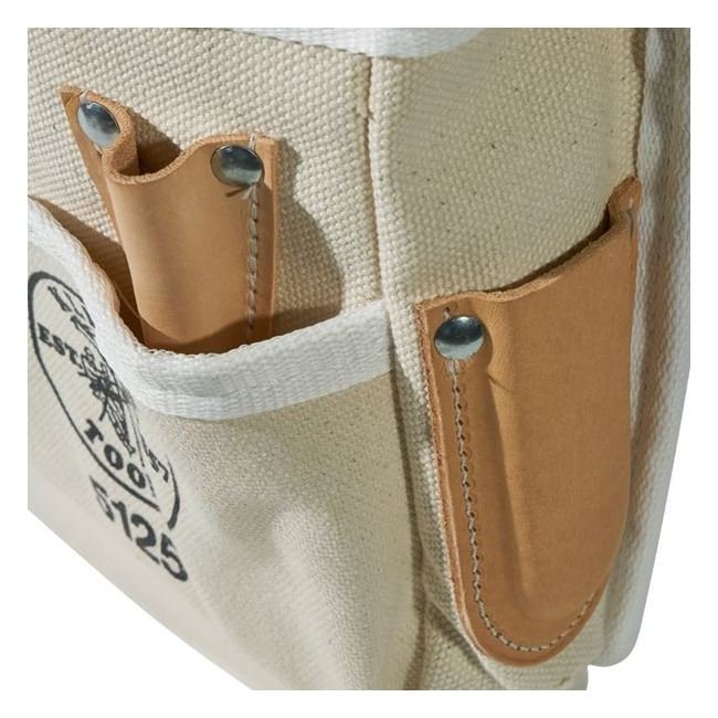 Klein® 5-Pocket Canvas Tool Pouch, 7-1/2 in. Overall Length - Image 3