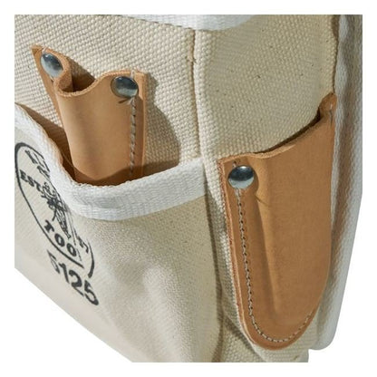 Klein® 5-Pocket Canvas Tool Pouch, 7-1/2 in. Overall Length - Image 3