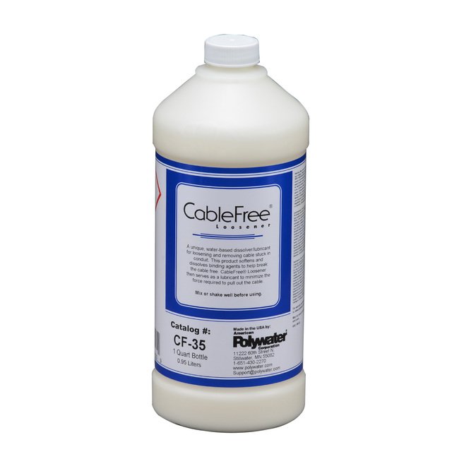 Polywater Quart Stuck Cable Loosener & Lube - Image 1