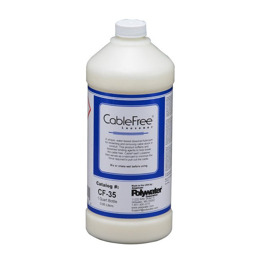 Polywater Quart Stuck Cable Loosener & Lube - Image 1