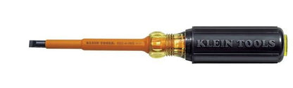 Klein® 4 in. Insulated Screwdriver with 1000V Rating - Image 1
