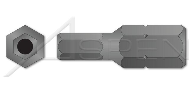 Tamper Resistant Hex Socket Pin Drive Screwdriver Insert Bit - Image 1