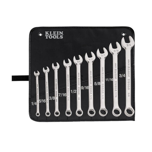 Klein® Tools 9-Piece Combination Wrench Set - Image 1