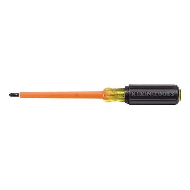 Klein® 4-Inch Insulated Screwdriver with 1000V Rating - Image 1