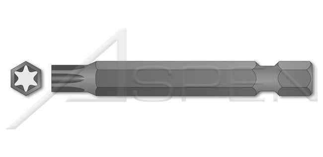 6 Lobe Torx® Generic Alternative Screwdriver Power Bit - Image 1