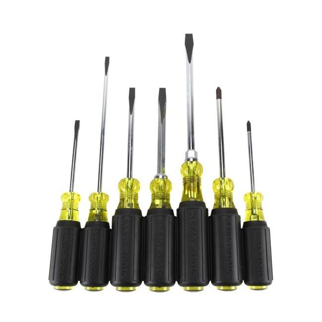 Klein® Tools 7-Piece Cushion-Grip Screwdriver Set - Image 4
