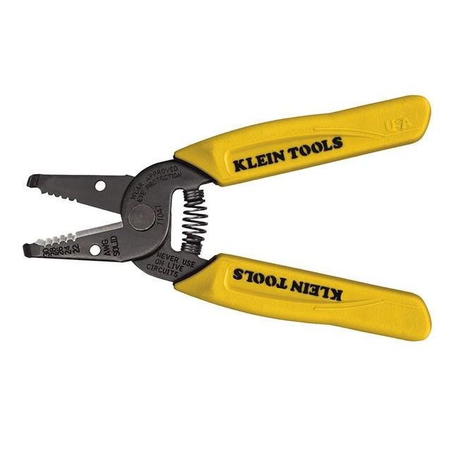 Klein® 6-1/4 in. Wire Stripper/Cutter - Steel, Comfortable Grip - Image 1
