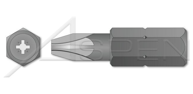 Pozidriv® Alternative Screwdriver Insert Bit - Image 1