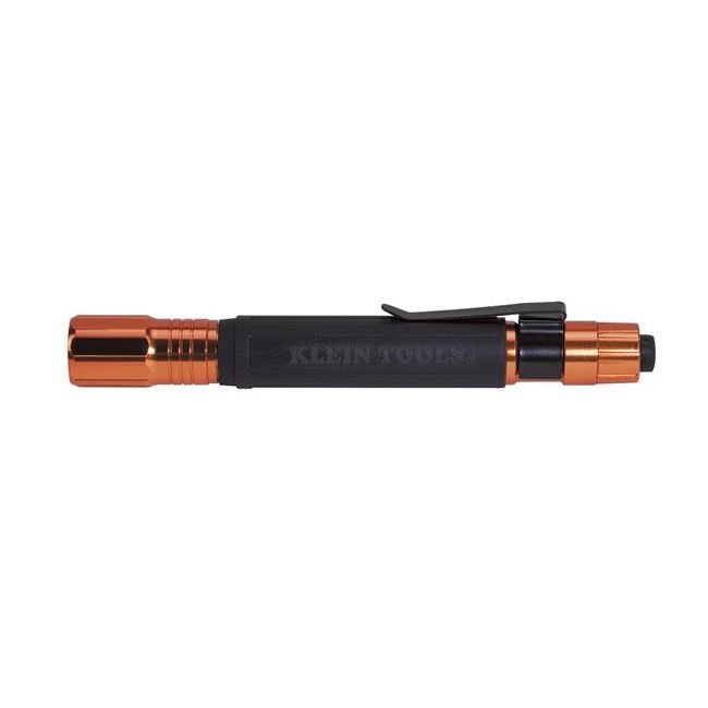 Klein® Penlight - Orange Aluminum LED Pocket Light with Cushion Grip Handle - Image 4