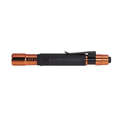 Klein® Penlight - Orange Aluminum LED Pocket Light with Cushion Grip Handle - Image 4