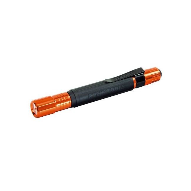 Klein® Penlight - Orange Aluminum LED Pocket Light with Cushion Grip Handle - Image 1