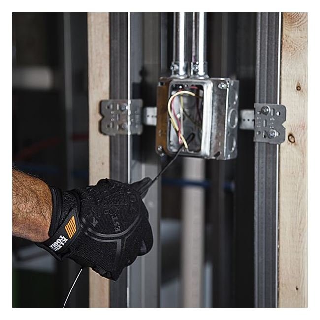 Klein® Journeyman® Extra-Large Black Wire Pulling Glove - Image 2