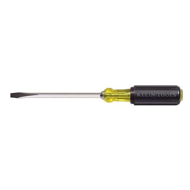 Klein® 1/2 in. Keystone 12 in. Shank Cushion-Grip Screwdriver - Image 1