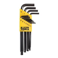 Klein® L-Style Ball-End Hex-Key Wrench Caddy Set