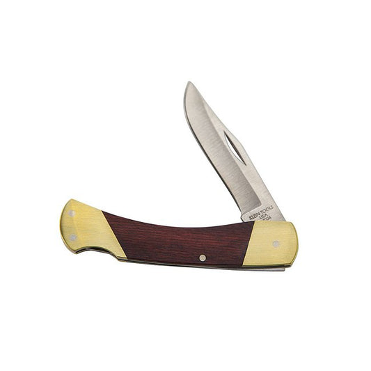 Klein® 6-3/8 in. Sportsman Pocket Knife with Ebony Wood Handle - Image 1