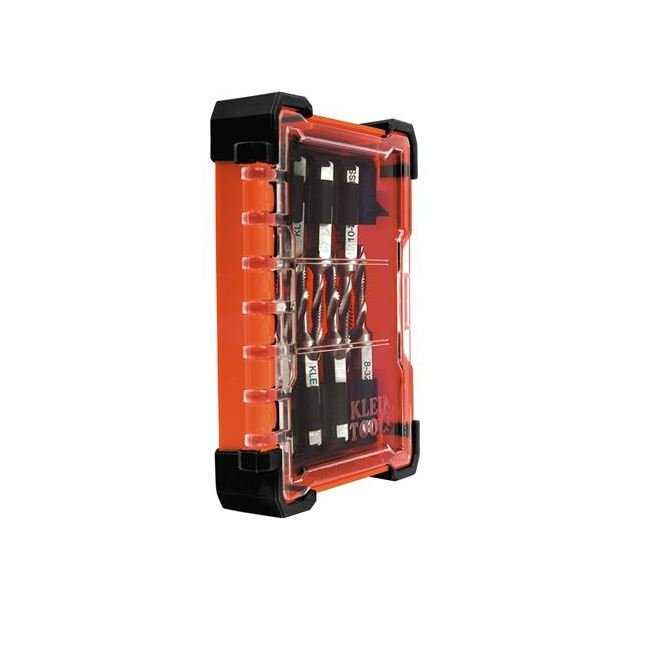Klein® 8 Piece Drill Tap Tool Kit - Power Tool Accessories for Industrial Applications - Image 2