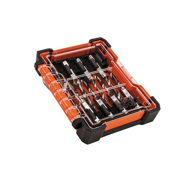 Klein® 8 Piece Drill Tap Tool Kit - Power Tool Accessories for Industrial Applications - Image 3