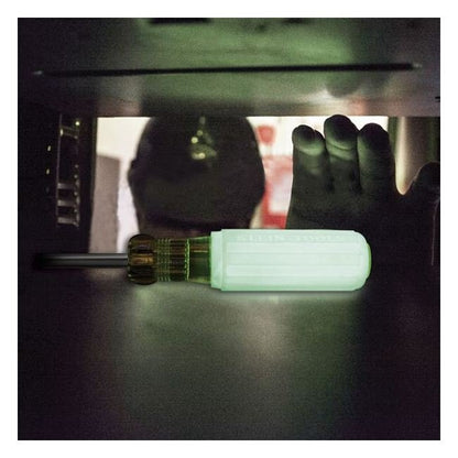 Klein® Hi-Viz #2 Phillips Screwdriver, Glow-in-the-Dark Cushion-Grip Handle - Image 3
