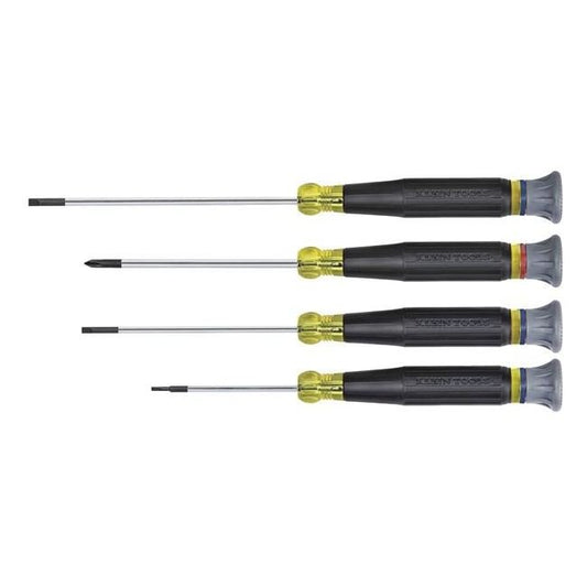 Klein 4-Piece Electronics Screwdriver Set - Image 1